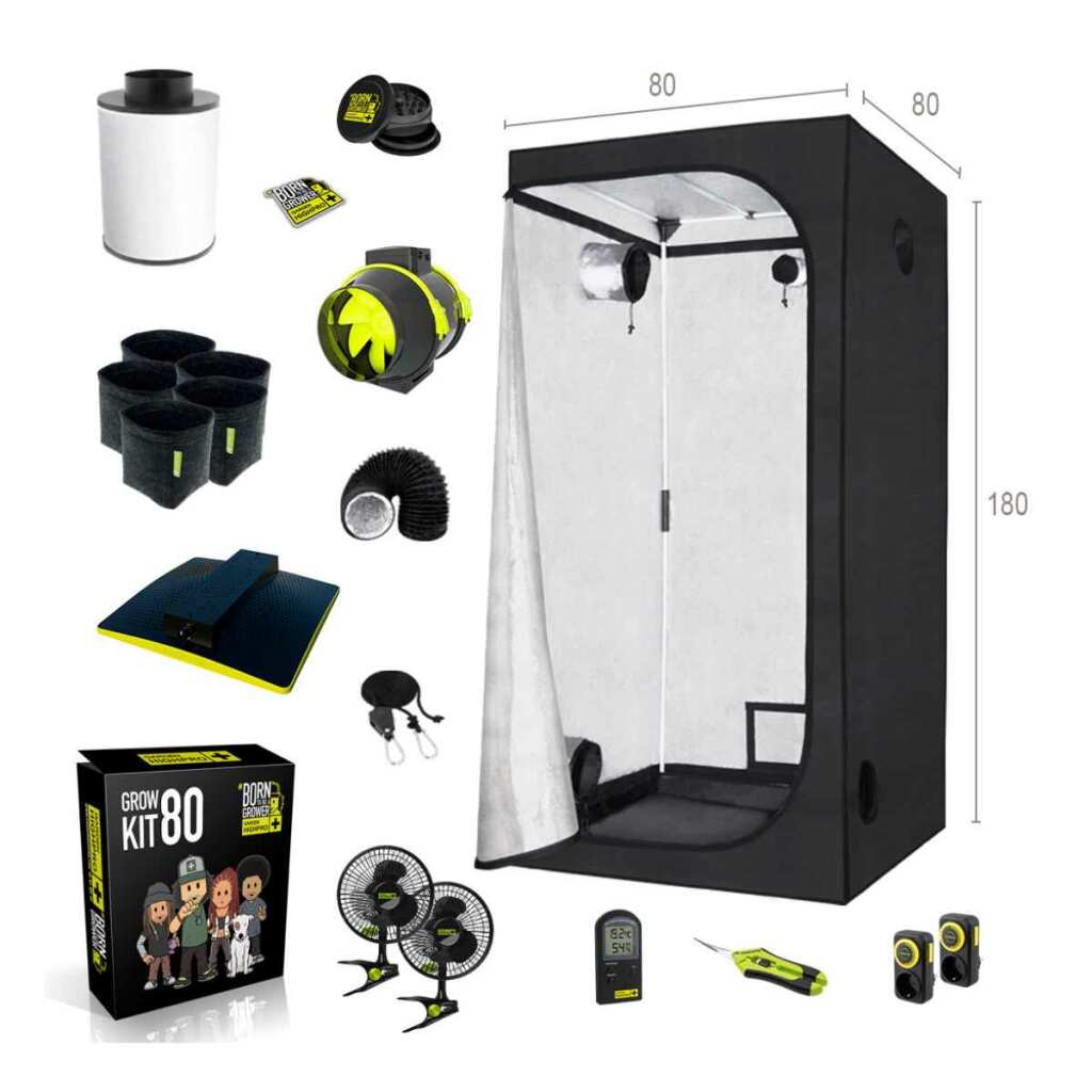 GARDENHIGHPRO™ Growbox Set 80x80x180cm [PREORDER ONLY]